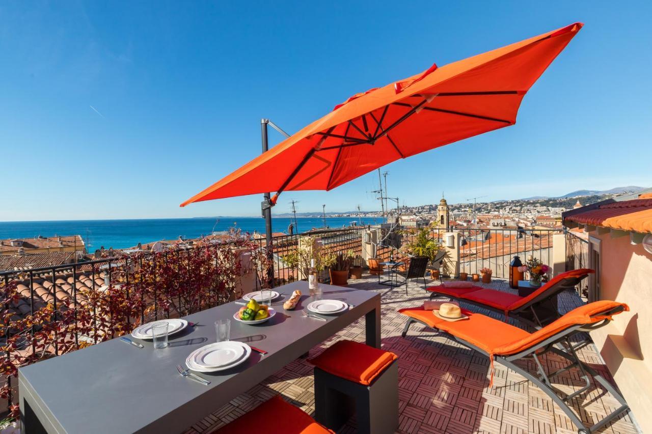 Le Chateau - The Most Beautiful Sight In Old Town, Private Terrace ニース エクステリア 写真