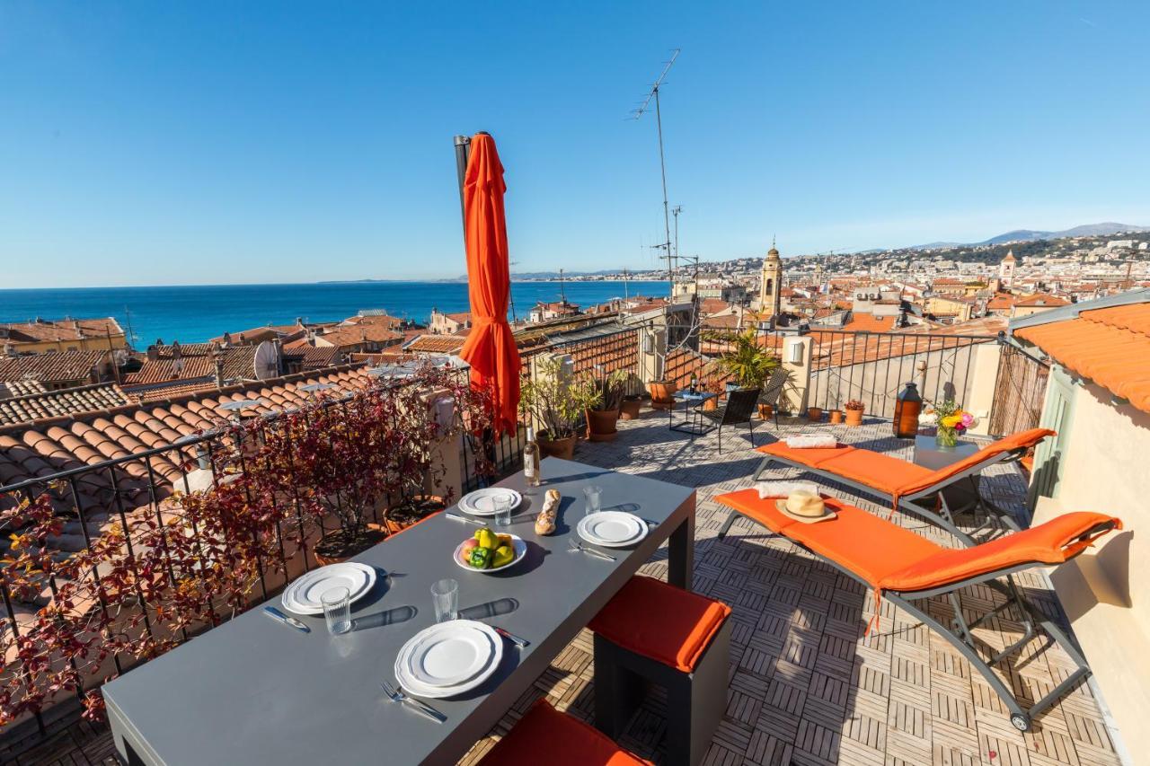 Le Chateau - The Most Beautiful Sight In Old Town, Private Terrace ニース エクステリア 写真