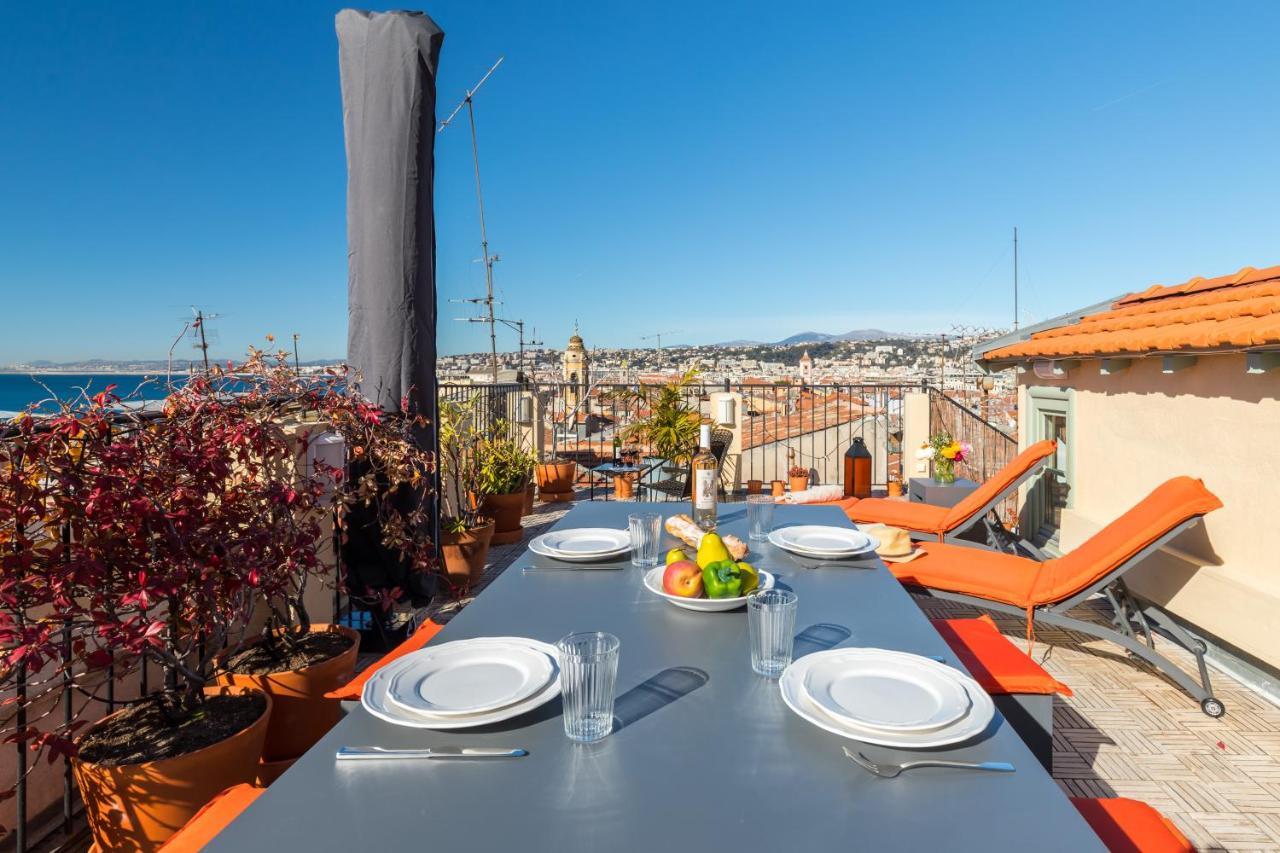 Le Chateau - The Most Beautiful Sight In Old Town, Private Terrace ニース エクステリア 写真